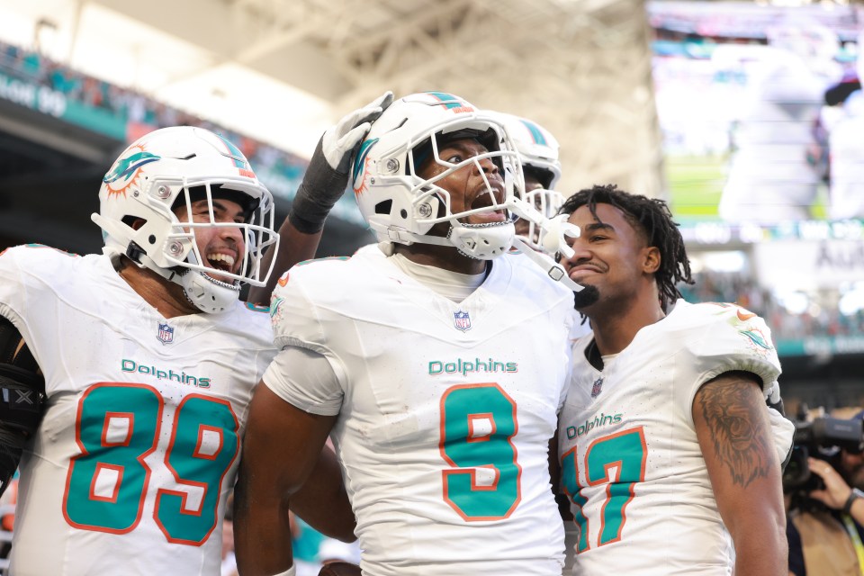 Smith was second in total touchdowns for the Dolphins last season