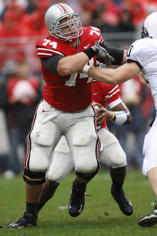 G. Newman Lowrance/WireImage Kirk Barton appears in a September 2006 game against Penn State