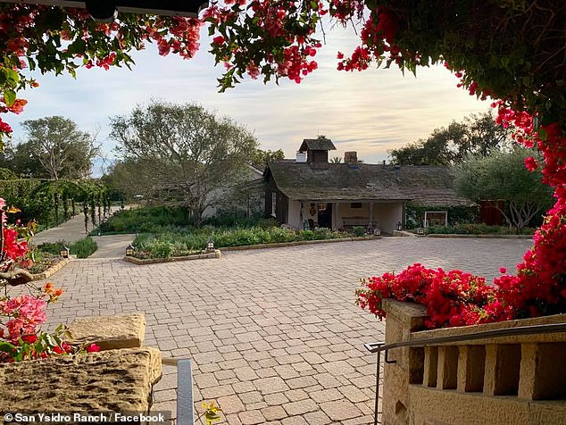The beautiful ranch resort is tucked away in the leafy foothills of Santa Barbara, California