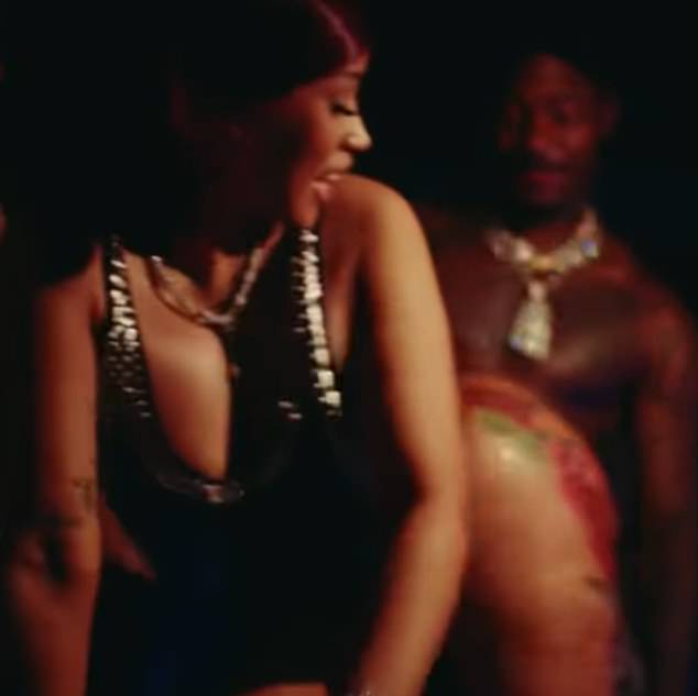 Cardi B performed an erotic dance for Diggs, who responded by smacking his partner's bottom
