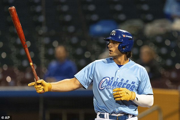 A pitcher and first baseman at Florida, the 6-5, 250-pound Caglianone abandoned the mound in favor of the batter's box, where he's flourished since being picked sixth overall in 2024