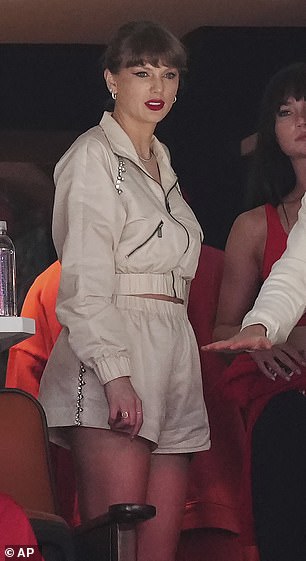 Swift's legion of fans and liberals weren't happy about her sitting with the MAGA fan