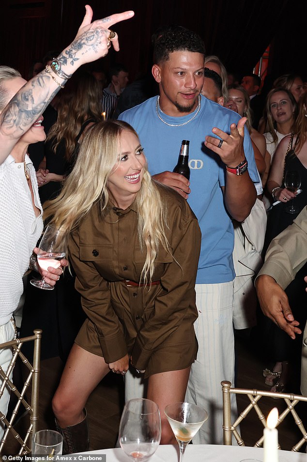 Mahomes had rocked his signature mohawk haircut ever since he was drafted into the NFL