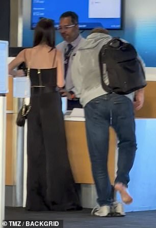 Belichick and girlfriend Jordon Hudson were seen leaving Charlotte