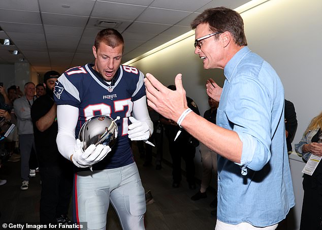 The former teammates' prank with a Lombardi Trophy replica ended in disaster