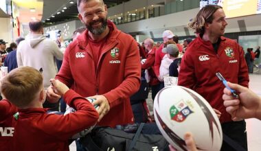 Andy Farrell has attempted to play down Lions injury concerns despite suffering a double blow