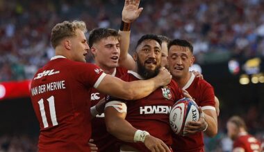 An endangered species, the Lions have arrived in Australia ready for another survival mission