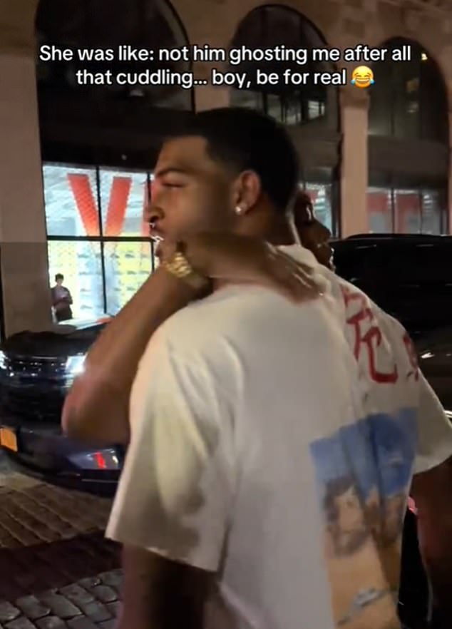 Ja'Marr Chase was the subject of a cringeworthy moment over the weekend in New York City