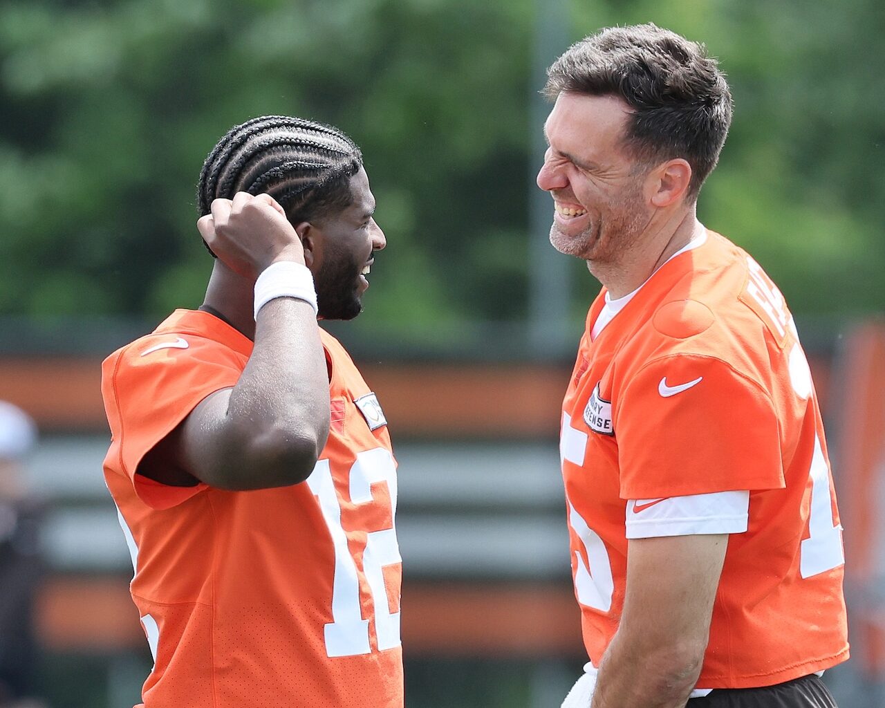 Why Browns QB Shedeur Sanders slept with his flashlight on, and where he’s grown the most since the draft