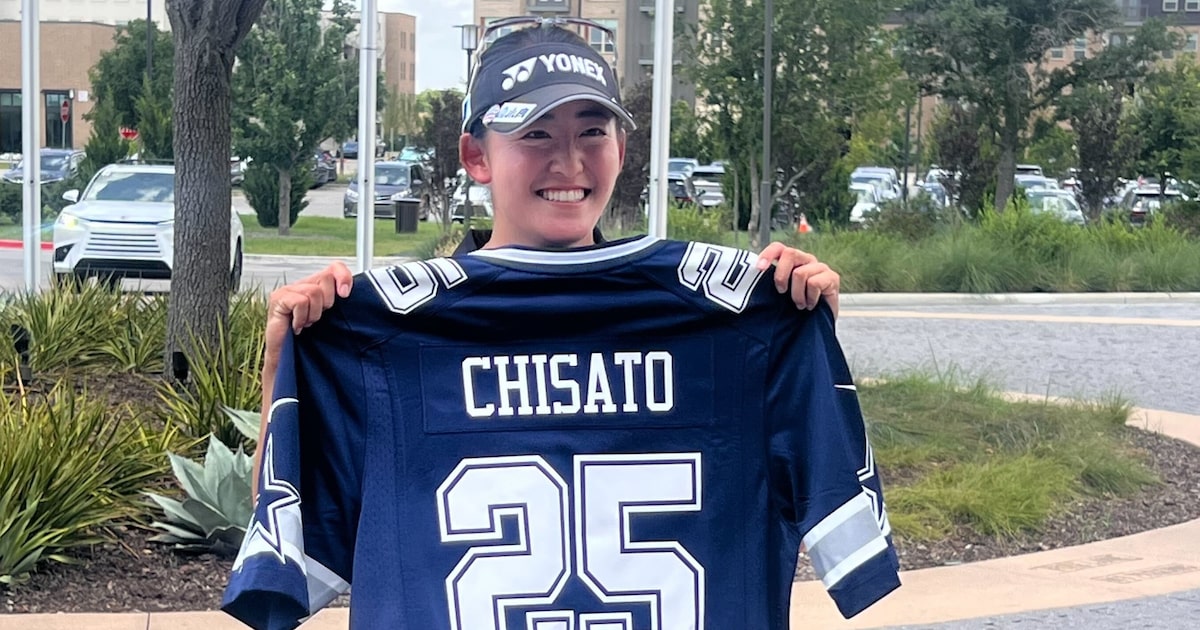 How the Dallas Cowboys made a new fan in LPGA rookie Chisato Iwai