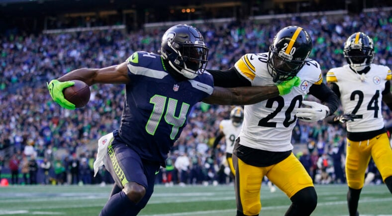 Pittsburgh Steelers Seattle Seahawks WR DK Metcalf
