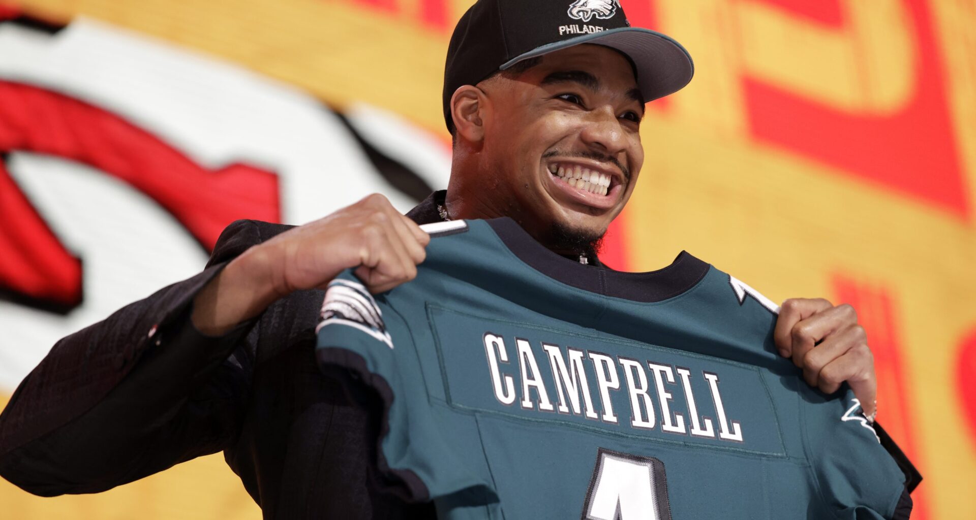 Eagles trade up for Camden native Jihaad Campbell in the NFL Draft’s first round