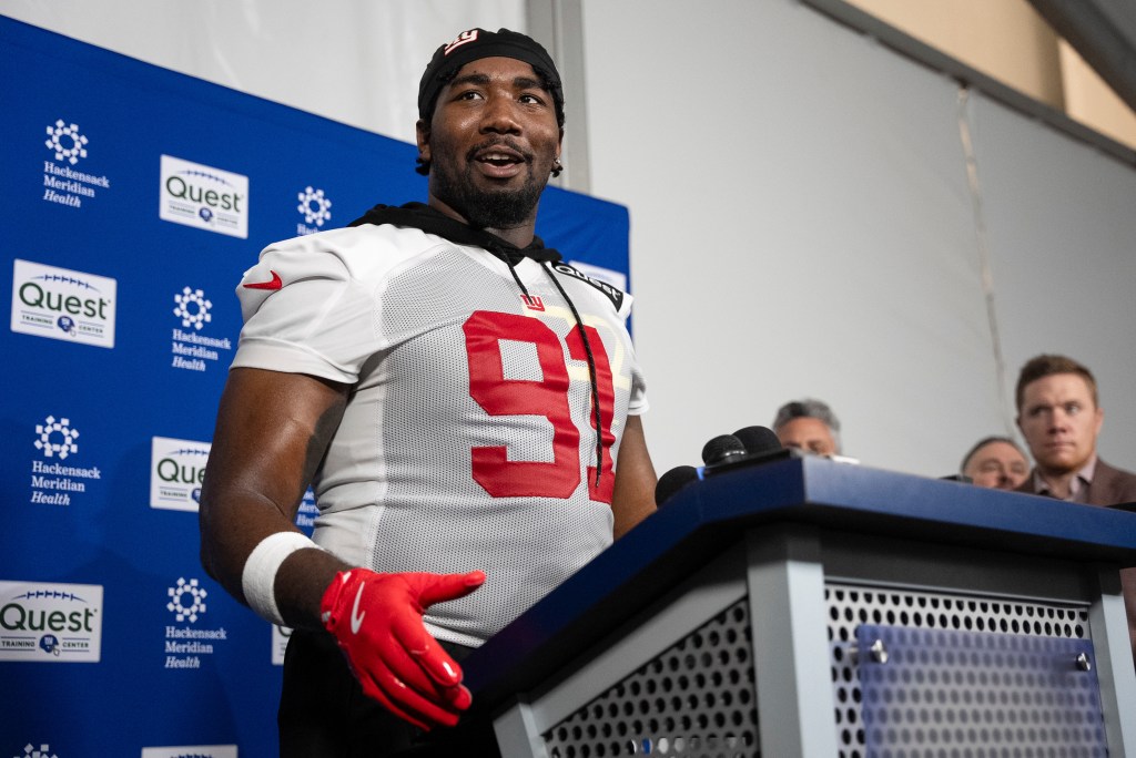 Giants D-lineman Darius Alexander signs rookie contract