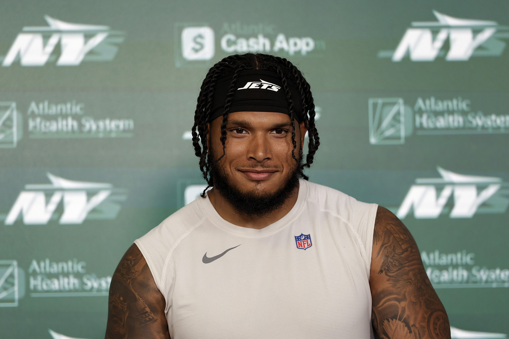 Jets' Jermaine Johnson 'excited' to face Steelers' Aaron Rodgers