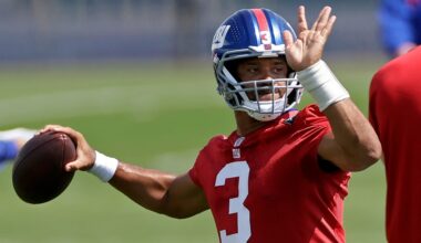 How Russell Wilson is changing things for the Giants