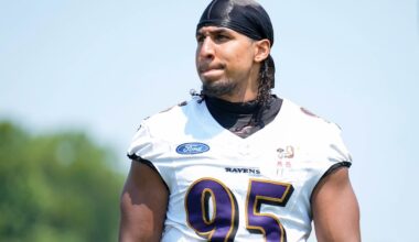 To Chuck Smith, Tavius Robinson embodies Ravens’ pass rush