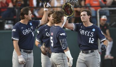 Hedges' 2 home runs power USC past Saint Mary's in Corvallis Regional