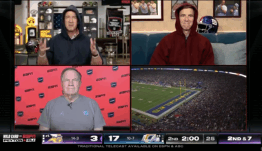 Peyton Manning reveals Bill Belichick won't return for 'ManningCast'