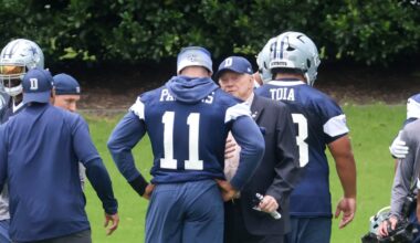 While Dallas Cowboys tout attendance to open minicamp, more questions are created
