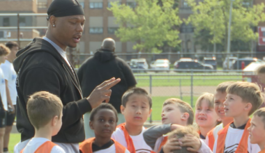 Detroit Lions’ star RB David Montgomery gives back to the community with a youth camp in Lansing