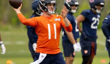 Chicago Bears QB a resource for Caleb Williams