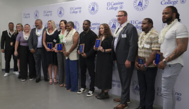 Alumni athletes and coaches honored at 32nd annual Athletics Hall of Fame Ceremony