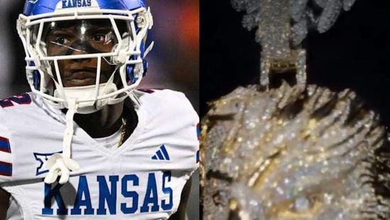 Cobee Bryant and his bling piece HawkMamba.(X)