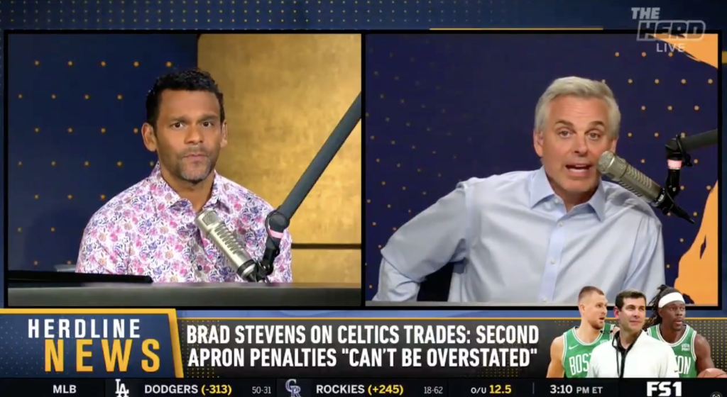 Colin Cowherd forgot Patriots, Chiefs won back-to-back Super Bowls