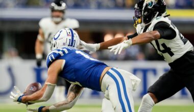 If Colts Receivers Don’t Improve, It’ll Be “Long and Painful Season”