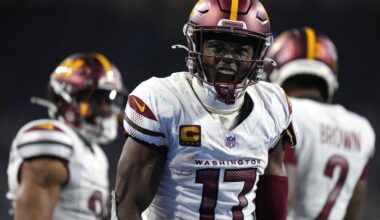 Receiver Terry McLaurin skips Commanders minicamp while looking for a new contract