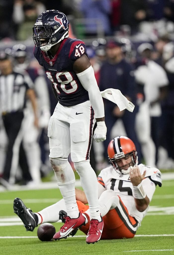 Why Texans linebacker Christian Harris is currently sidelined, how ‘he’ll be ready to roll’ for training camp
