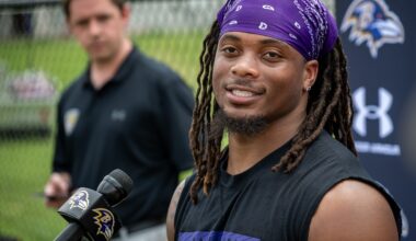 Ravens' Keaton Mitchell is running faster than ever, and it shows