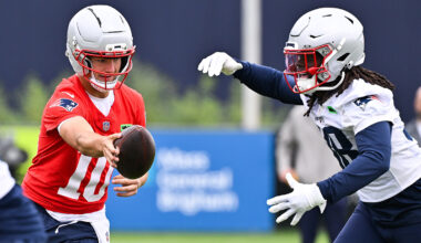 Patriots minicamp kicks off with first mandatory practice – NBC Sports Boston