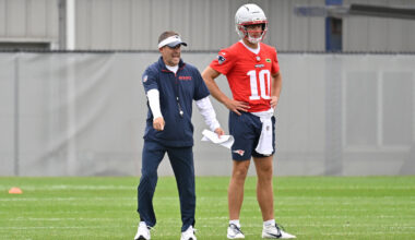 Drake Maye Takes Hilarious Jab At Josh McDaniels In New Clip