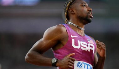 Olympic 100 champion Noah Lyles calls off weekend race with Miami's Tyreek Hill for personal reasons