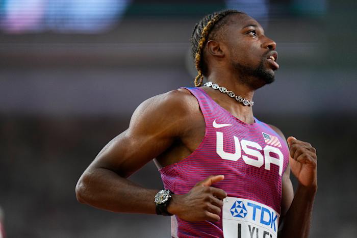 Olympic 100 champion Noah Lyles calls off weekend race with Miami's Tyreek Hill for personal reasons