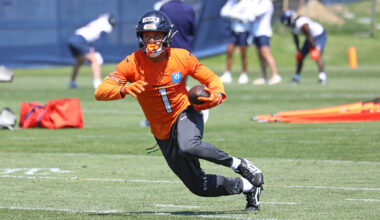 'He's a freak' ... Evan Engram still turns heads in the NFL -- and those of his Broncos teammates