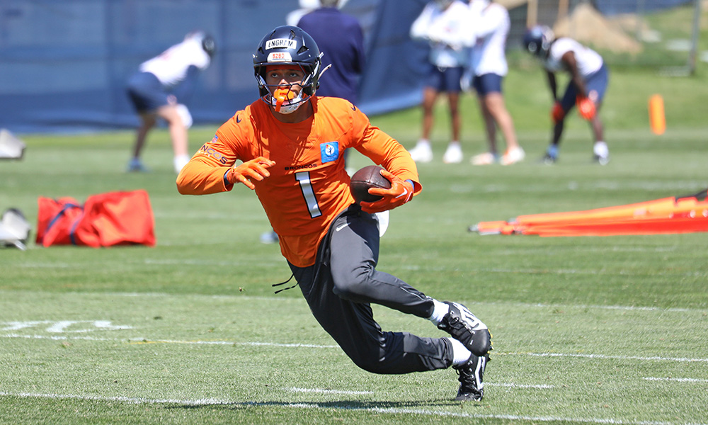 'He's a freak' ... Evan Engram still turns heads in the NFL -- and those of his Broncos teammates