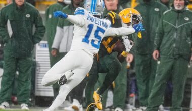 Lions CB Ennis Rakestraw Moving Outside After Rookie Struggles