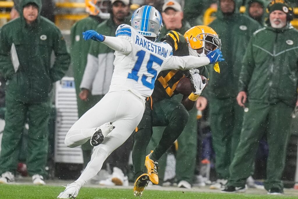 Lions CB Ennis Rakestraw Moving Outside After Rookie Struggles