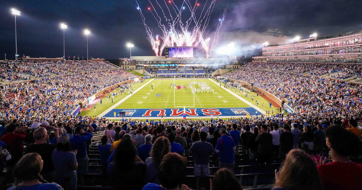New AD Damon Evans’ vision for SMU athletics includes additional upgrades to Ford Stadium