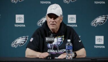 Vic Fangio gives injury updates on Jihaad Campbell and Nakobe Dean