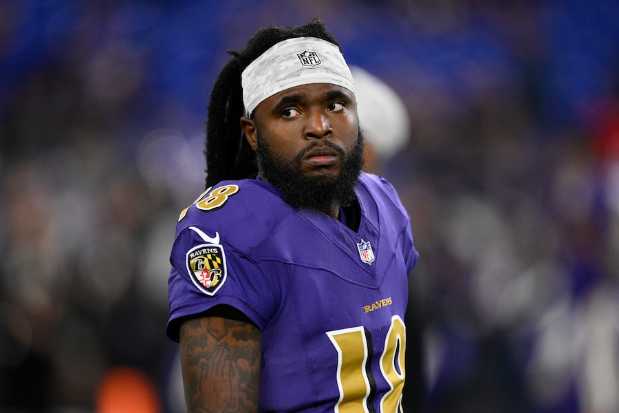 Diontae Johnson explains why he refused to enter game for Ravens