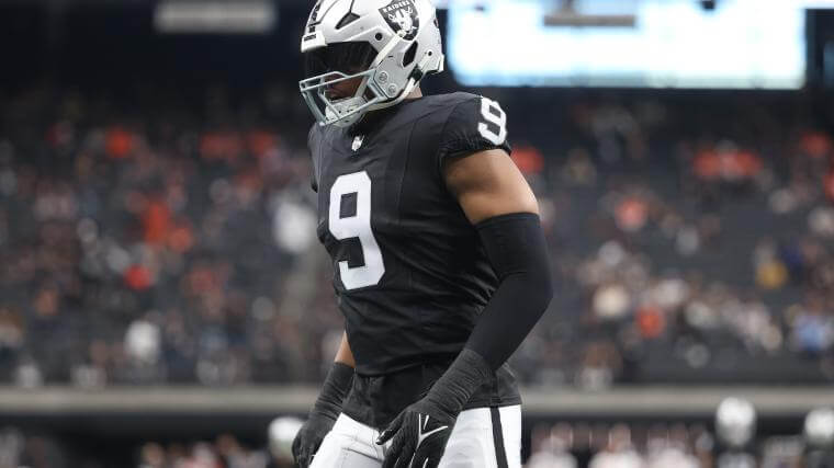 Las Vegas Raiders edge rusher Tyree Wilson, K