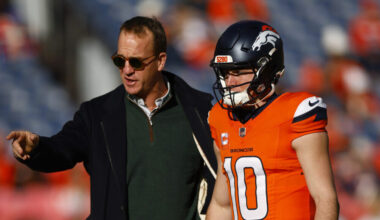 Sean Payton "loves" when vets like Peyton Manning, Champ Bailey drop by Broncos practice