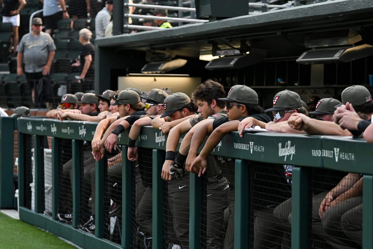 Vanderbilt baseball becomes first No. 1 overall seed to not make a regional final
