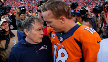Peyton Manning will not have Bill Belichick on the ManningCast this season