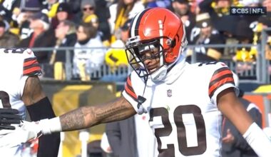 Browns Greg Newsome Rodgers