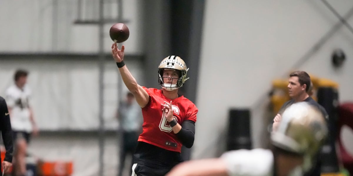 Tyler Shough shines in week two of Saints OTAs