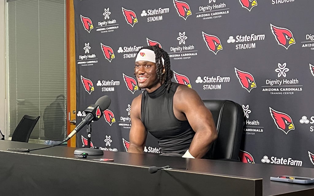 Bigger, hopefully better: Marvin Harrison Jr., Arizona Cardinals prepare for the thick of the offseason